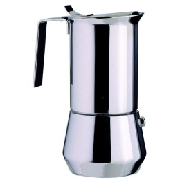 European Gift 122-10 Ilsa Stainless Steel Stove Top Espresso Maker 9-Cup